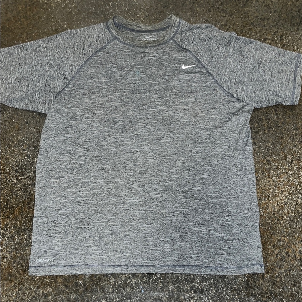 Nike Heather Gray Athletic Tee
